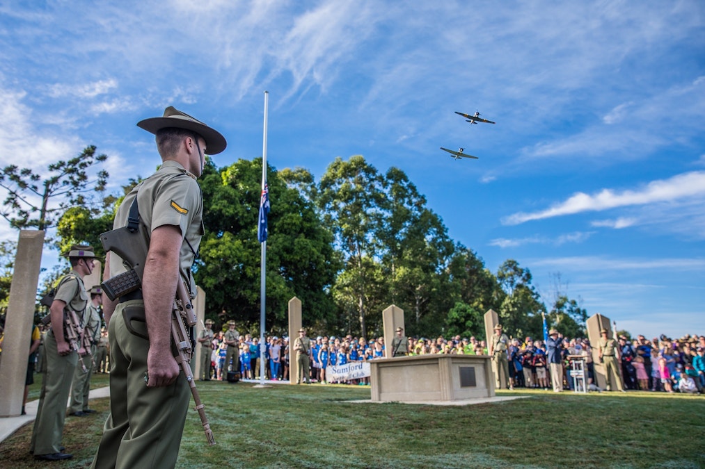 Anzac Day in Moreton Bay - flypasts and road closures